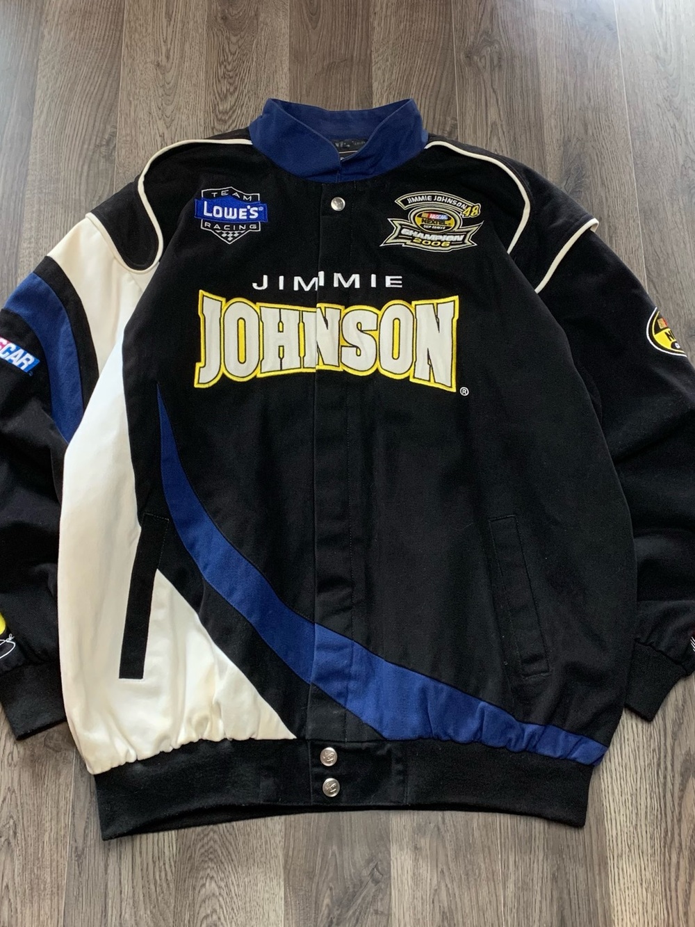 Vintage 2006 Jimmie Johnson Nextel Series Cup Champions Nascar Jacket Men’s XL